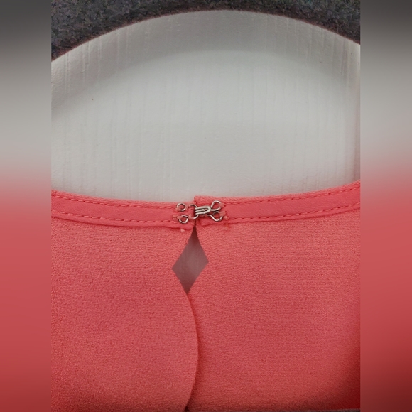 LOFT coral dress size 2 - Picture 4 of 5